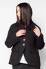Oko Jacket, Charcoal Twill