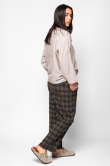 Kobu Pant, Olive/Navy Box Check