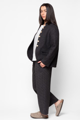 Oko Jacket, Charcoal Twill