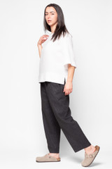 Kobu Pant, Grey Houndstooth Check