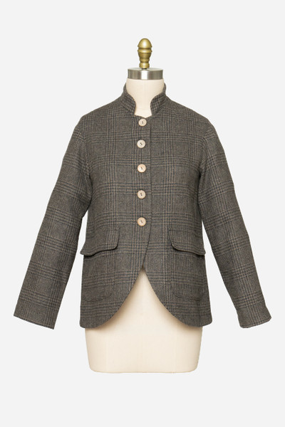 Oko Jacket, Glen Plaid Tweed