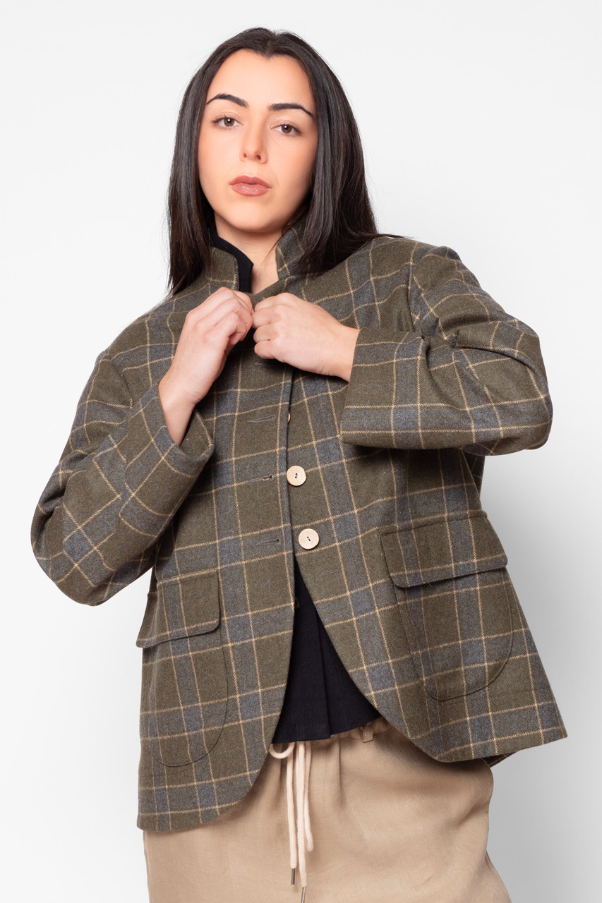 Oko Jacket, Shetland Check