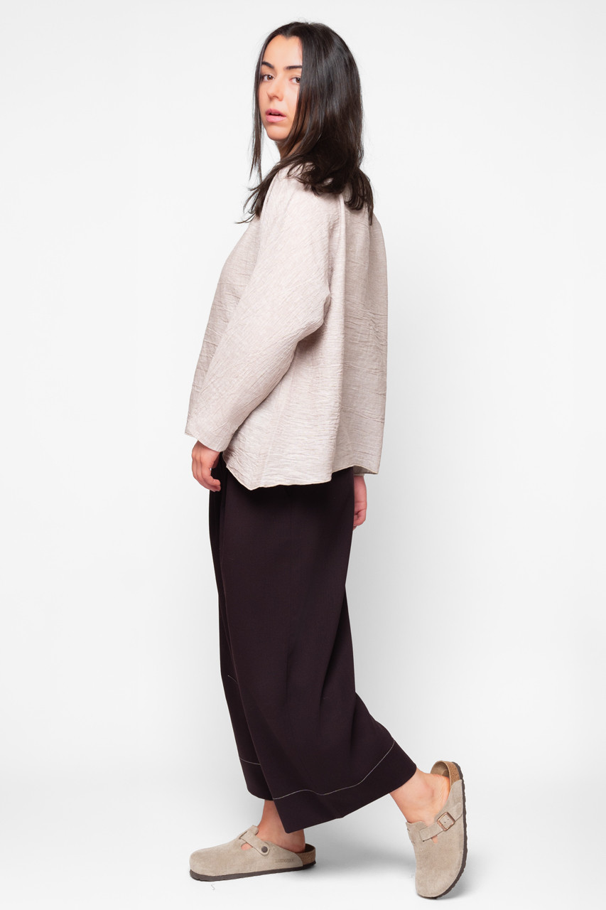 Nishi Dolman Top, Oatmeal