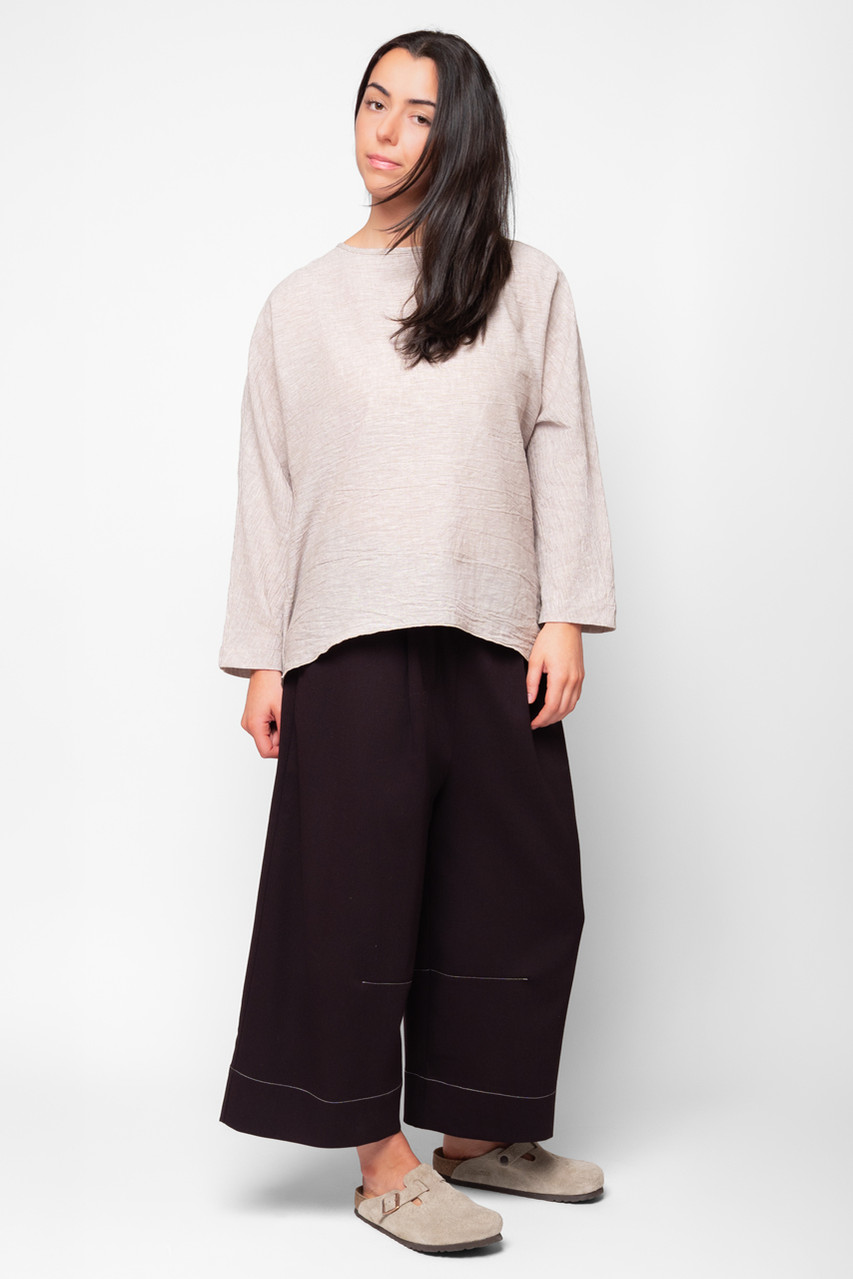 Nishi Dolman Top, Oatmeal