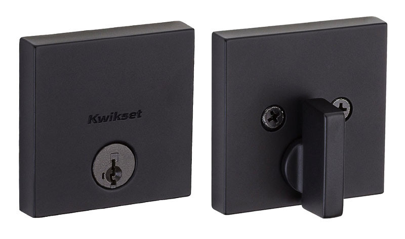 Kwikset / Downtown 258 Low Profile Deadbolt / Single Cylinder