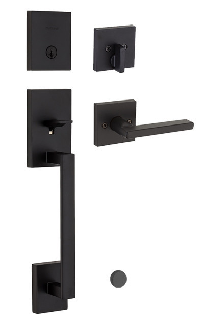Kwikset / San Clemente Handleset x Halifax SQT Lever SMT - Door
