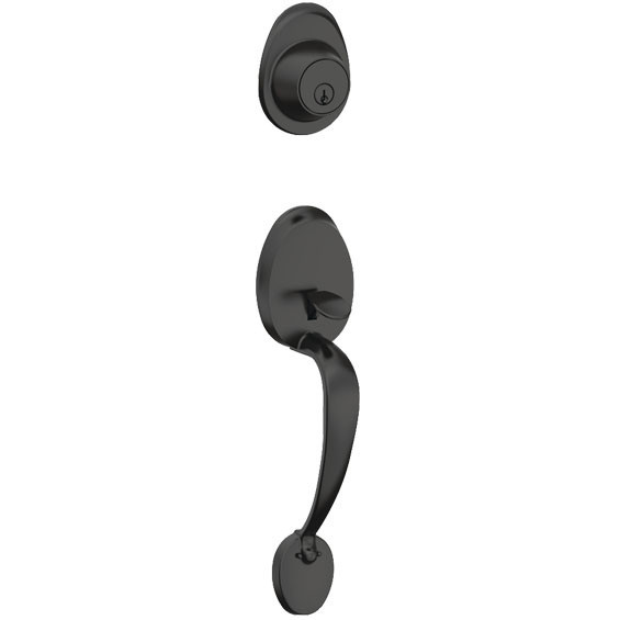 Schlage / Barcelona Handleset / Single Cylinder - Door Locks Direct