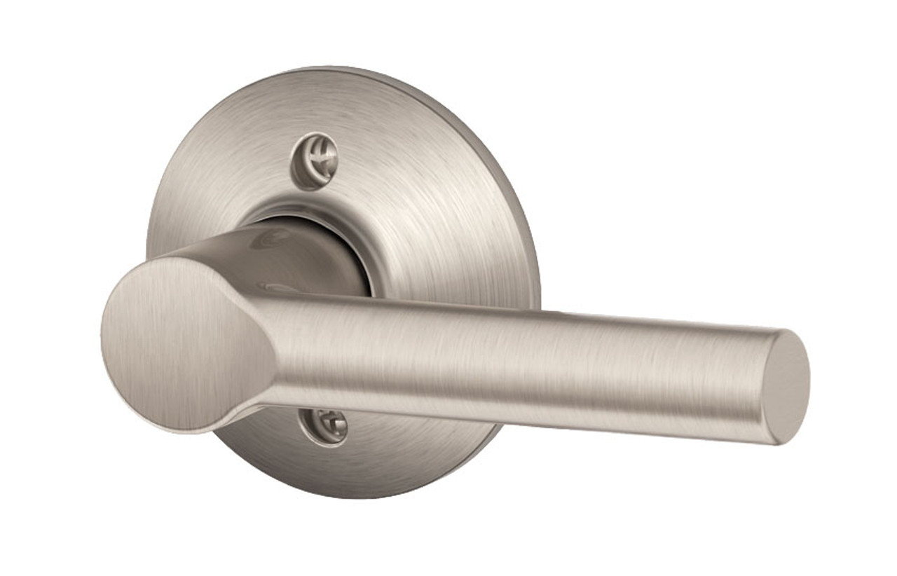 Schlage / Broadway Lever / F51A Keyed Entry with B60 Single Cylinder  Deadbolt Combo Pack / Satin Nickel / FB50BRW619