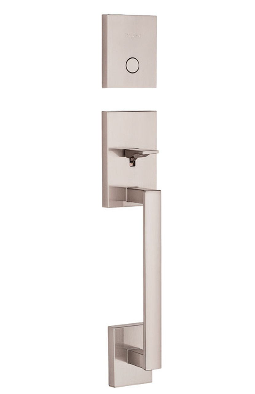 Kwikset San Clemente Handleset Dummy Cylinder Satin Nickel ...