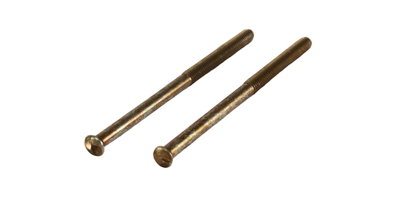 Kwikset / One Way Screws for 665 Deadbolts / Polished Brass / 860733