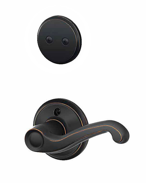 Schlage Flair Lever Interior Trim Pack for F Series Dummy Cylinder
