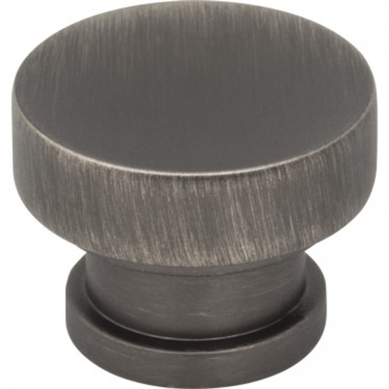 Hardware Resources Elara Knob Brushed Pewter, 484bnbdl