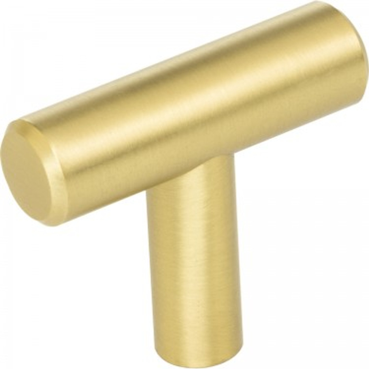 Elements 40BG: 1-9/16 Naples T-Bar Cabinet Knob - Brushed Gold