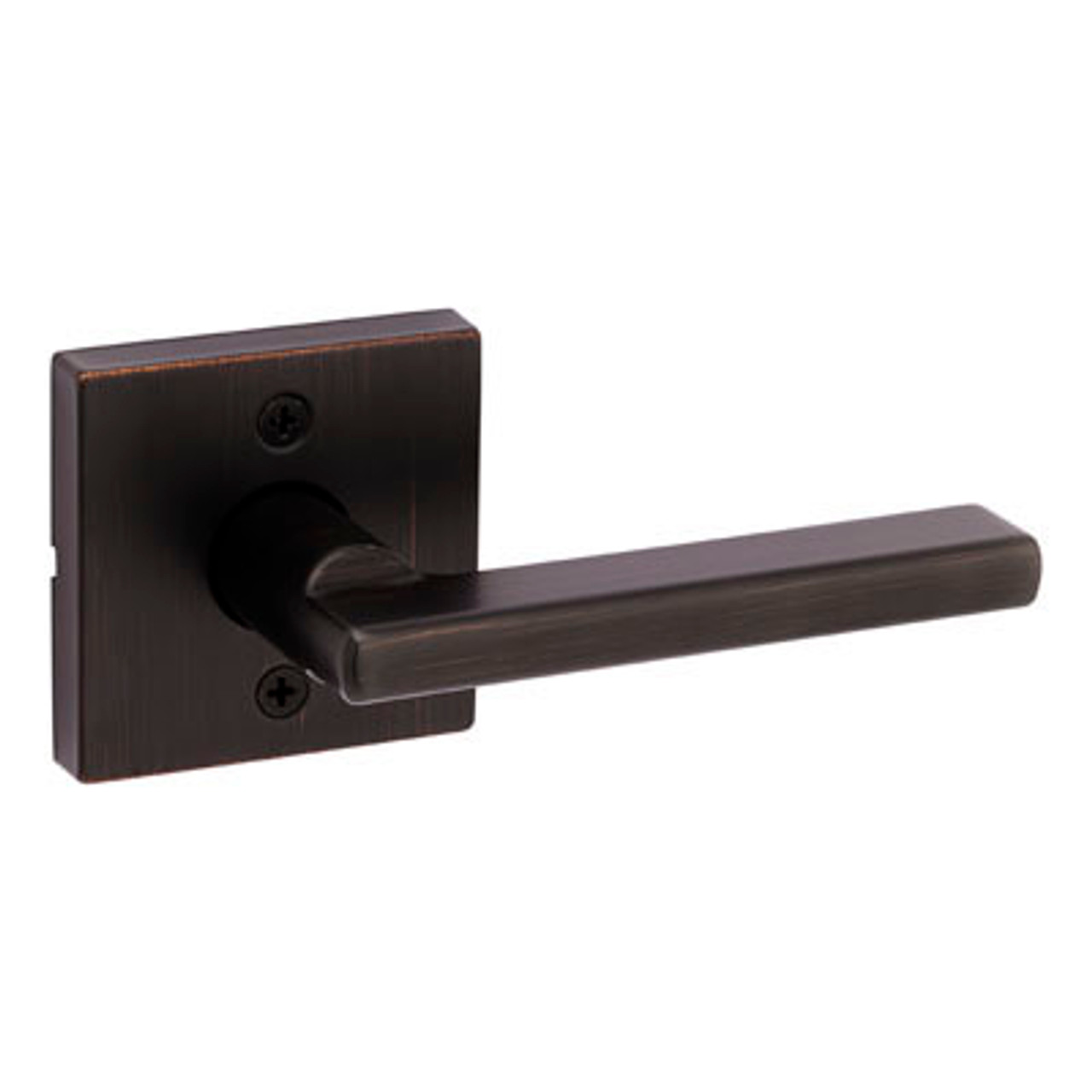 Kwikset / Halifax Lever with Square Rose / Half Dummy / Venetian Bronze /  788HFLSQT 11P