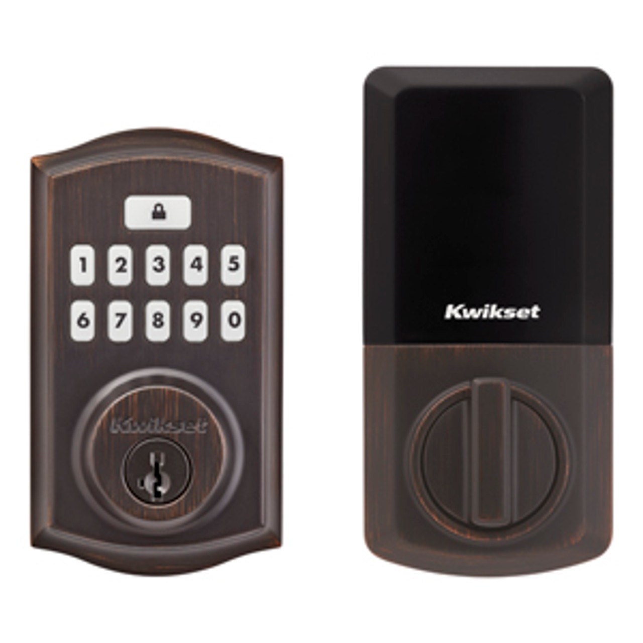 Kwikset 9260 Series SmartCode Single Cylinder SmartKey Deadbolt