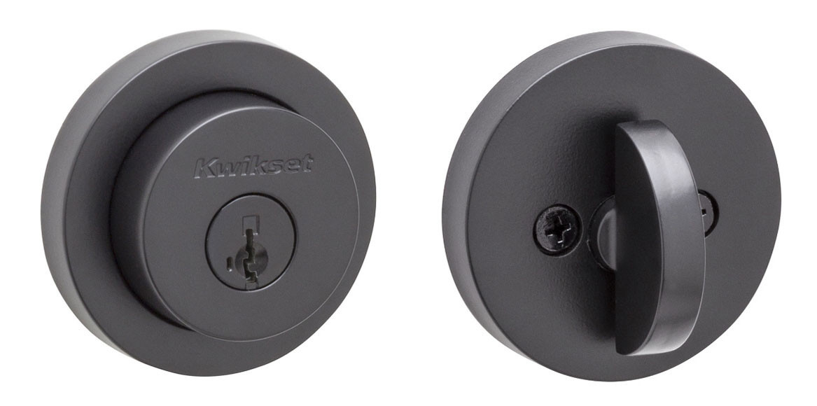 Kwikset / 158 Round Deadbolt / Single Cylinder - SmartKey (Round