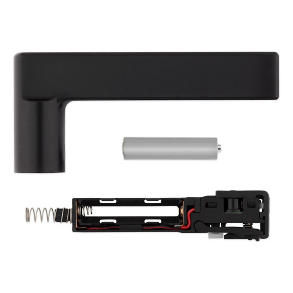 Kwikset Halifax LED Replacement Lever & Cartridge Matte Black