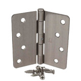 Hager / Hinge / 4" x 4" / 1/4" Radius Corner / Non-Removable Pin