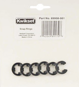 Kwikset / 138 Installation Kit Replacement Part / Snap Rings / 89908-001
