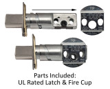 Schlage / B60 Deadbolt / Single Cylinder UL Fire Rated / Satin Chrome / B60F 626