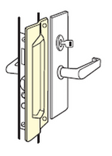 Don-Jo / Latch Protector / 11" H x 3" W Height /  Out-Swinging Doors / Stainless Steel  / MLP 111 630