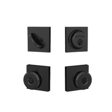 Schlage / Georgian x Addison Knob / F51A Keyed Entry with B60