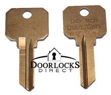 Schlage / Ringed Pair of Cut Keys / 5-pin / 48-100
