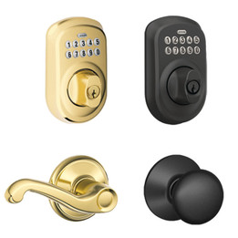 Schlage BE365 Plymouth Combo Sets
