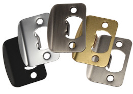 Kwikset Knob-Lever Round Corner Strike Plates