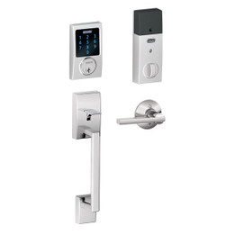Schlage / Century Touchscreen Handleset / Keyed Entry / Bright Chrome / FE469ZP CEN 625 Schlage / Century Touchscreen Handleset / Keyed Entry / Bright Chrome / FE469ZP CEN 625