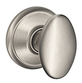 Schlage / Siena Knob / Passage / Satin Nickel / F10SIE 619