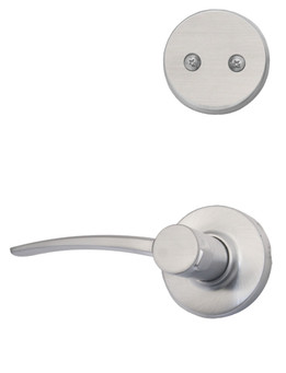 Kwikset / 977 Dummy Cylinder Interior Trm Pack / Katara Lever / Right Hand / Satin Chrome / 977KTLRH26D Kwikset / 977 Dummy Cylinder Interior Trm Pack / Katara Lever / Right Hand / Satin Chrome / 977KTLRH26D