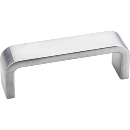 Elements / Asher Pull / 3-1/4" / Brushed Chrome / 193-3BC Elements / Asher Pull / 3-1/4" / Brushed Chrome / 193-3BC