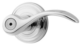 Kwikset / Pembroke Lever / Privacy / Polished Chrome / 730PML 26