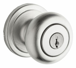 Kwikset / Hancock Knob / Storeroom Keyed Entry / Satin Chrome / 750H 26D GC Kwikset / Hancock Knob / Storeroom Keyed Entry / Satin Chrome / 750H 26D GC