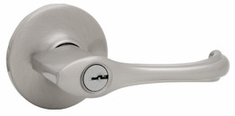Kwikset / Dorian Lever / Keyed Entry / Satin Nickel / 405DNL 15 Kwikset / Dorian Lever / Keyed Entry / Satin Nickel / 405DNL 15