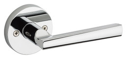 Kwikset / Montreal Lever with Round Rose / Half Dummy / Polished Chrome / 157MRLRDT 26 Kwikset / Montreal Lever with Round Rose / Half Dummy / Polished Chrome / 157MRLRDT 26