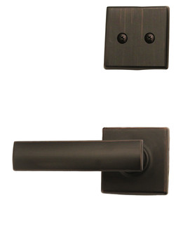 Kwikset / 977 Dummy Cylinder Interior Trim Pack / Vedani Lever / Venetian Bronze / 977VDL11P