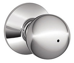 Schlage / Orbit Knob / Privacy / Bright Chrome / F40ORB 625 Schlage / Orbit Knob / Privacy / Bright Chrome / F40ORB 625