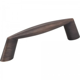 Elements / Zachary Pull / 3-3/4" / Brushed Oil Rubbed Bronze / 988-3DBAC