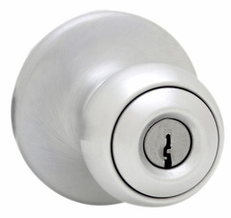Kwikset / Polo Knob / Keyed Entry / Satin Chrome / 400P 26D Kwikset / Polo Knob / Keyed Entry / Satin Chrome / 400P 26D