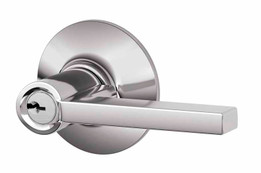 Schlage / Latitude Lever / Keyed Entry / Bright Chrome / F51ALAT 625 Schlage / Latitude Lever / Keyed Entry / Bright Chrome / F51ALAT 625