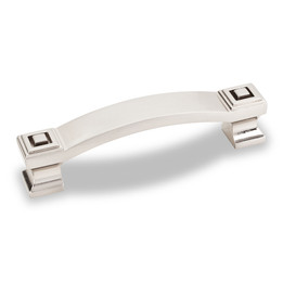 Jeffrey Alexander / Delmar Pull / 4-1/2" / Satin Nickel / 585-96SN Jeffrey Alexander / Delmar Pull / 4-1/2" / Satin Nickel / 585-96SN