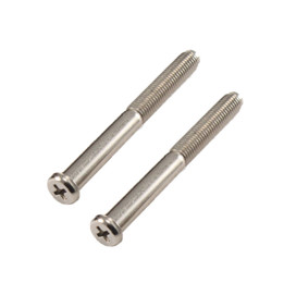 Kwikset / Thin Door Pack for 1-3/8" Doors / Downtown and Uptown 258 Series Deadbolt / Satin Nickel / 83017-15