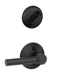 Schlage / F Series Single Cylinder Interior Trim Pack / Broadway Lever / Matte Black / Single Cylinder / F59BRW622 Schlage / F Series Single Cylinder Interior Trim Pack / Broadway Lever / Matte Black / Single Cylinder / F59BRW622