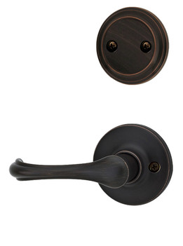 Kwikset / 968 Dummy Cylinder Interior Trim Pack / Dorian Lever / Venetian Bronze / 968DNL11P Kwikset / 968 Dummy Cylinder Interior Trim Pack / Dorian Lever / Venetian Bronze / 968DNL11P