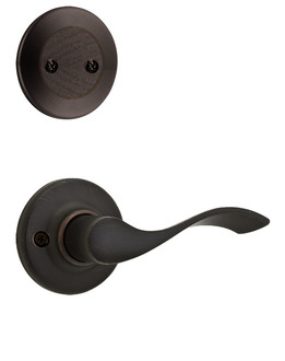 Kwikset / 606 Dummy Cylinder Interior Trim Pack / Balboa Lever / Left Hand / Venetian Bronze / 606BLLH11P Kwikset / 606 Dummy Cylinder Interior Trim Pack / Balboa Lever / Left Hand / Venetian Bronze / 606BLLH11P