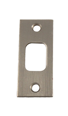 Kwikset / Deadbolt / Square Corner / Medium Duty / Strike Plate / Satin Nickel / 85278-15 Kwikset / Deadbolt / Square Corner / Medium Duty / Strike Plate / Satin Nickel / 85278-15