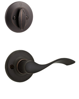 Kwikset / 604 Single Cylinder Interior Trim Pack / Balboa Lever / Left Hand / Venetian Bronze / 604BLLH11P Kwikset / 604 Single Cylinder Interior Trim Pack / Balboa Lever / Left Hand / Venetian Bronze / 604BLLH11P