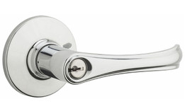 Kwikset / Burbank Lever / Keyed Entry / Polished Chrome / 438BBL 26 Kwikset / Burbank Lever / Keyed Entry / Polished Chrome / 438BBL 26